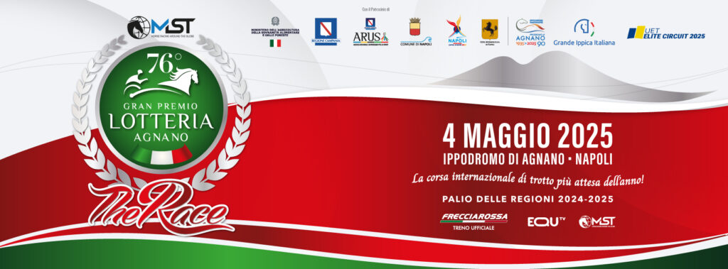 MST MAIN SPONSOR DEL “76° GRAN PREMIO LOTTERIA” DI AGNANO